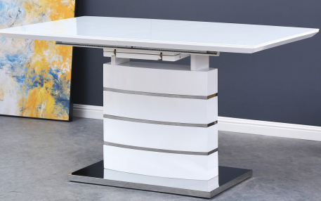 DANNY Extension Dining Table set - 7 pcs