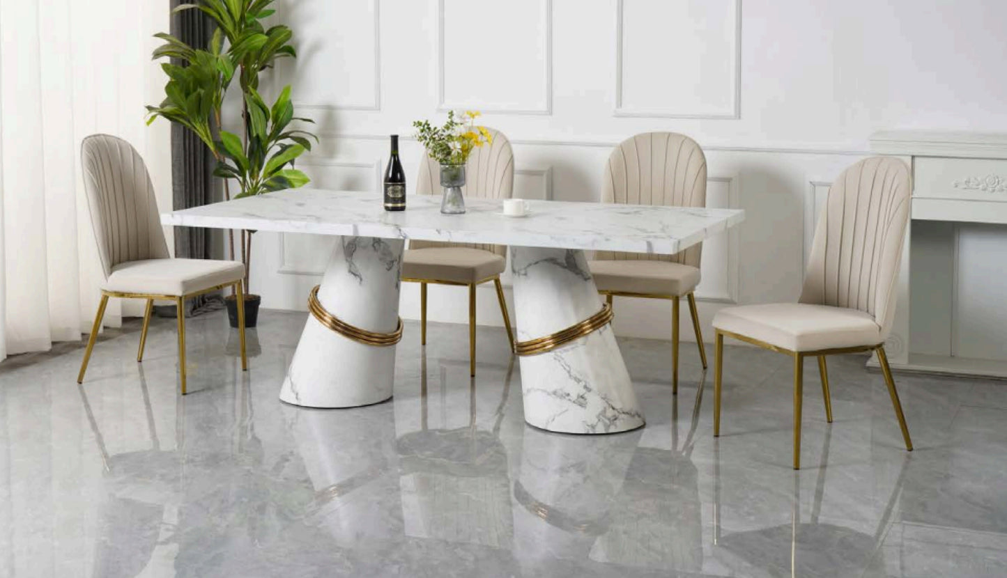 DT-2503 TABLE WITH ROSS CHAIRS