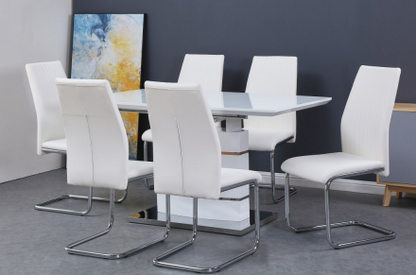 DANNY Extension Dining Table set - 7 pcs