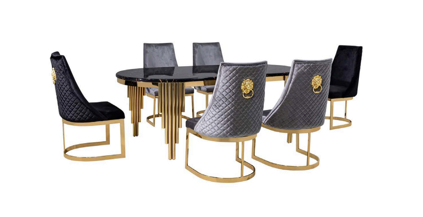 STERLING TABLE WITH STERLING CHIARS