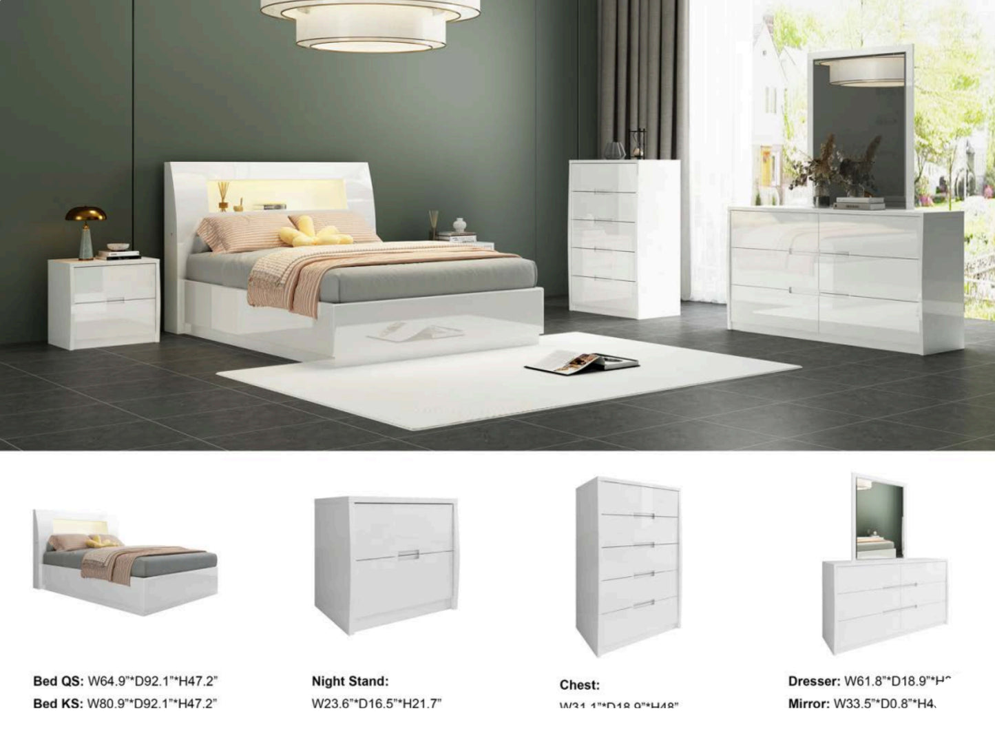 CANALI With Hydraulic Lift Top - Bed only