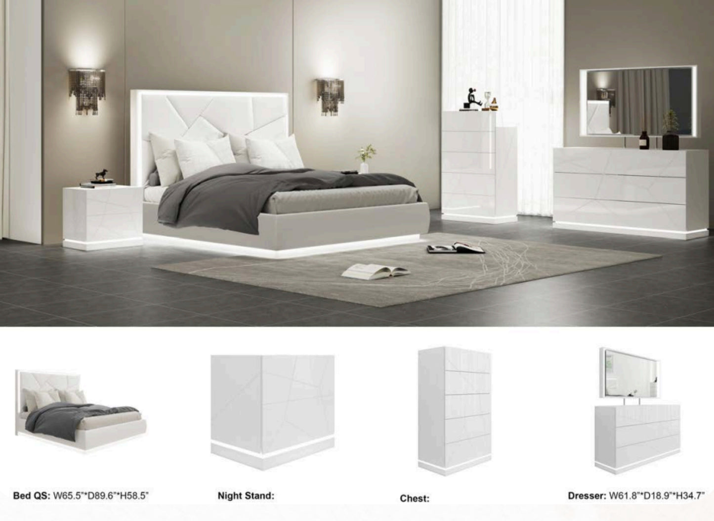 TAYLOR WHITE With Hydraulic Lift Top