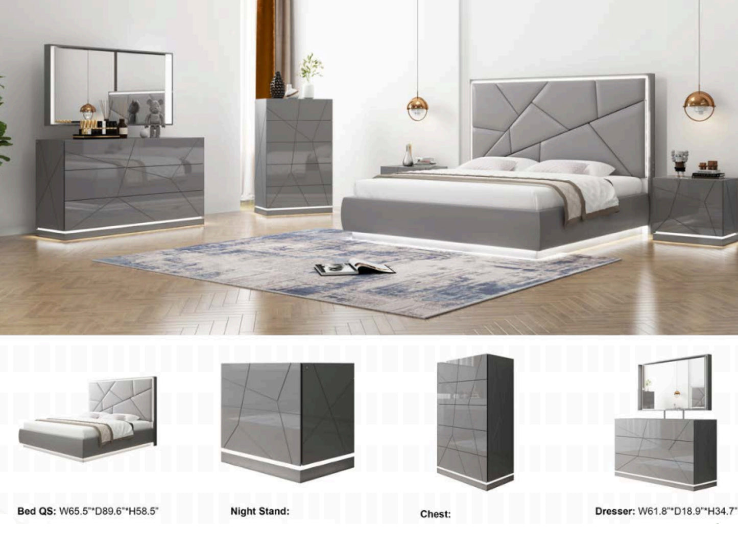 TAYLOR GREY With Hydraulic Lift Top